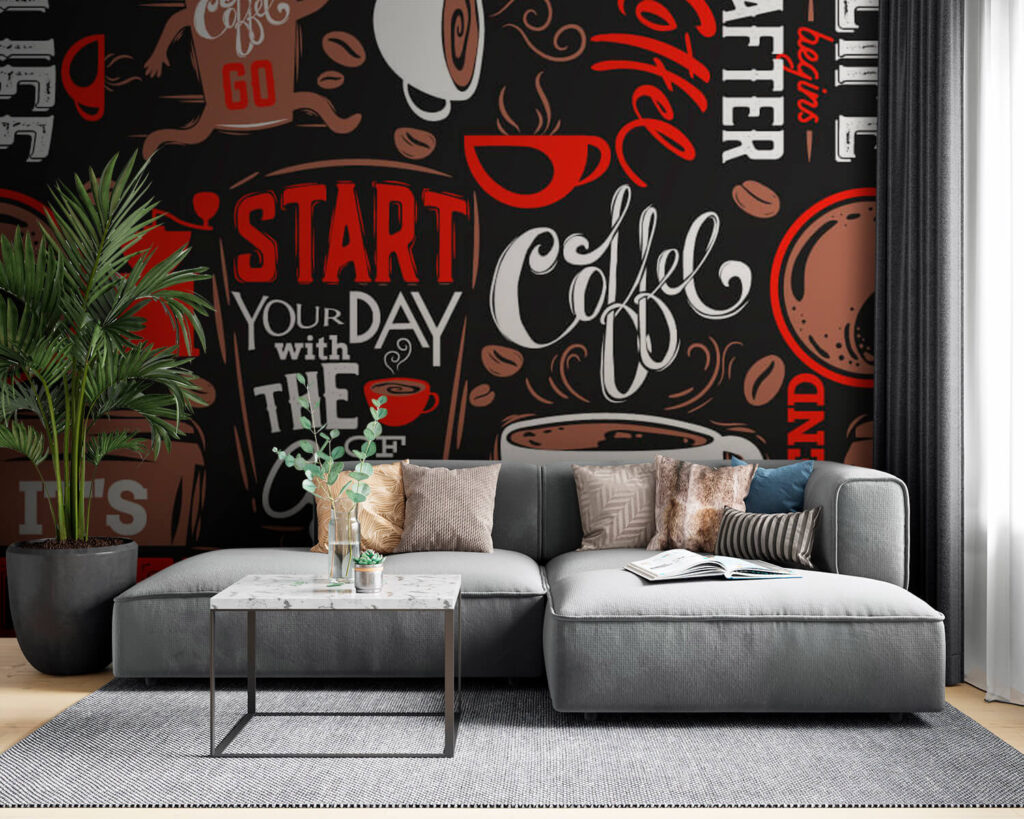 Pattern of coffee cups and coffee beans u03080pig53m 1024x819 - Pattern of coffee cups and coffee beans - tegory