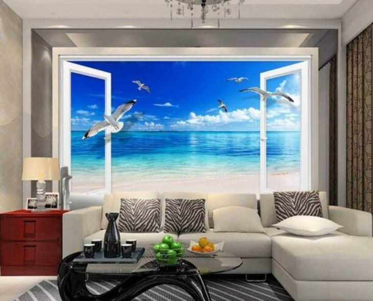 A window with birds flying out of it A window with birds flying out of it