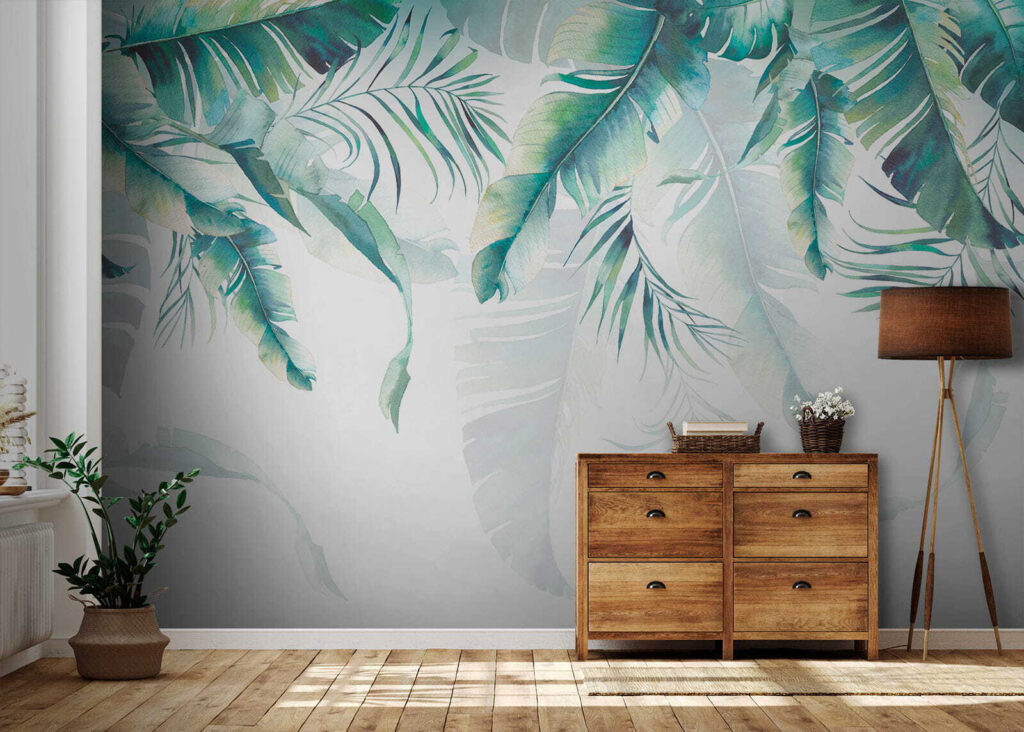 Group of green leaves