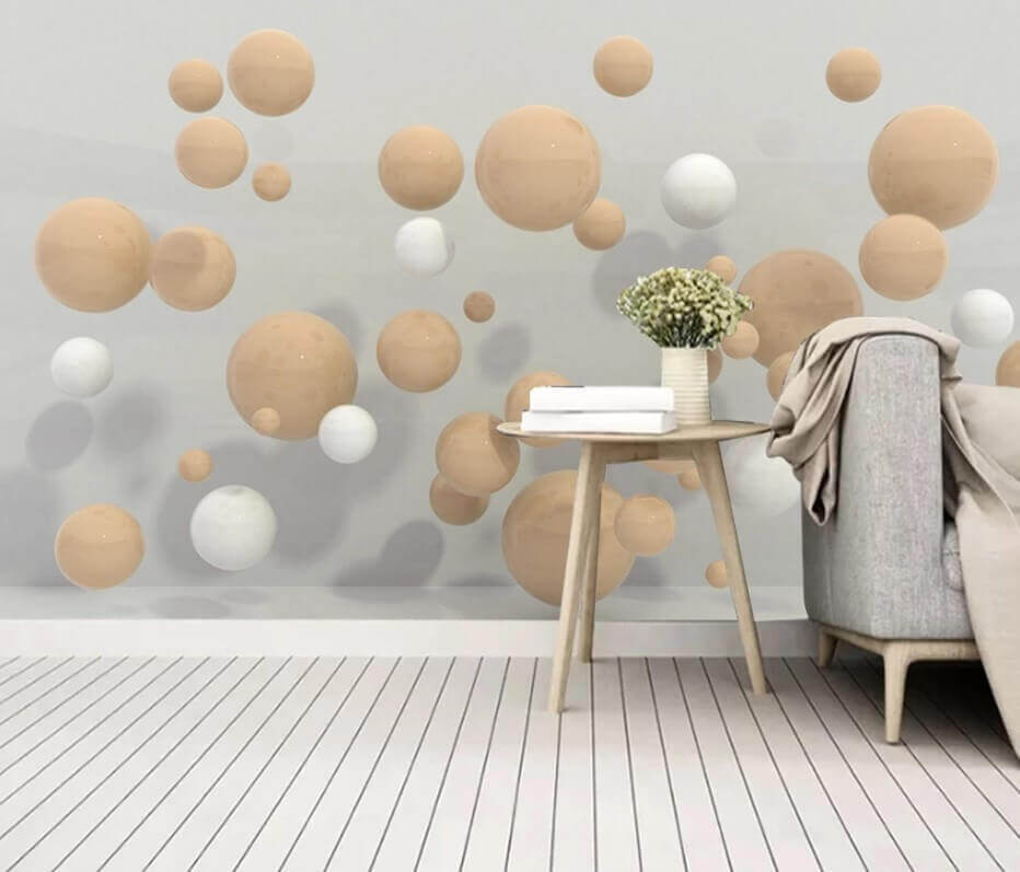 Group of white and brown spheres u05269pig1m - Group of white and brown spheres - tegory