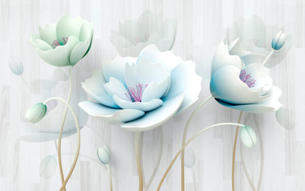 Delicate blooms in soft hues. Delicate blooms in soft hues.