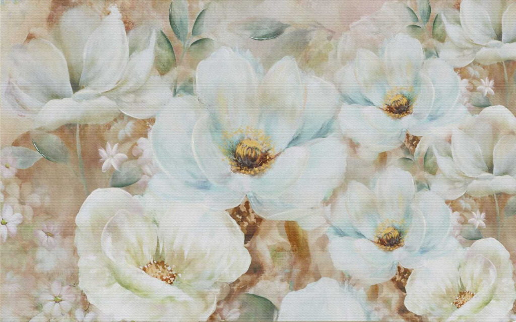 Delicate blooms in soft pastels Delicate blooms in soft pastels