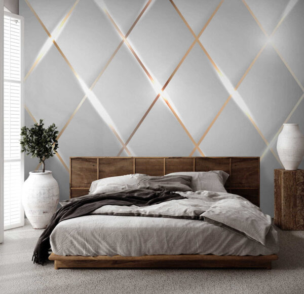 Shimmering light on sleek tiles Shimmering light on sleek tiles