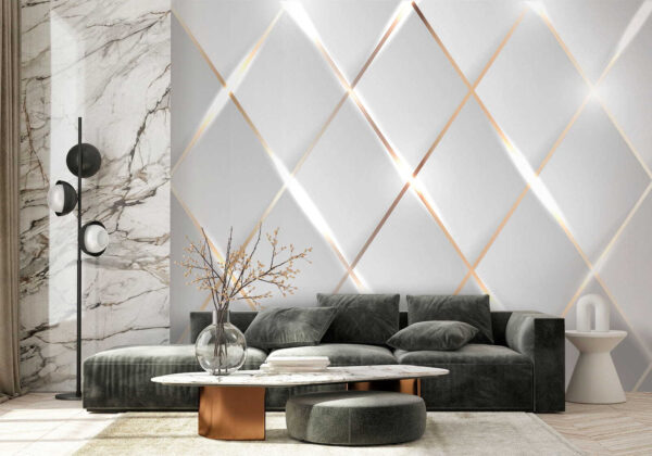 Shimmering light on sleek tiles Shimmering light on sleek tiles