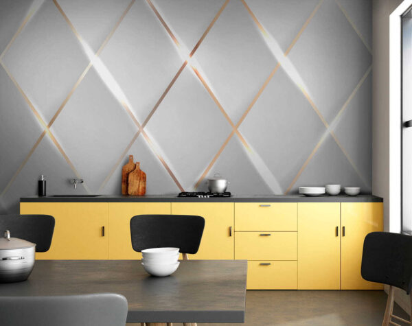 Shimmering light on sleek tiles Shimmering light on sleek tiles