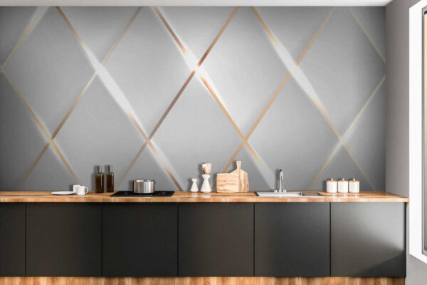 Shimmering light on sleek tiles Shimmering light on sleek tiles
