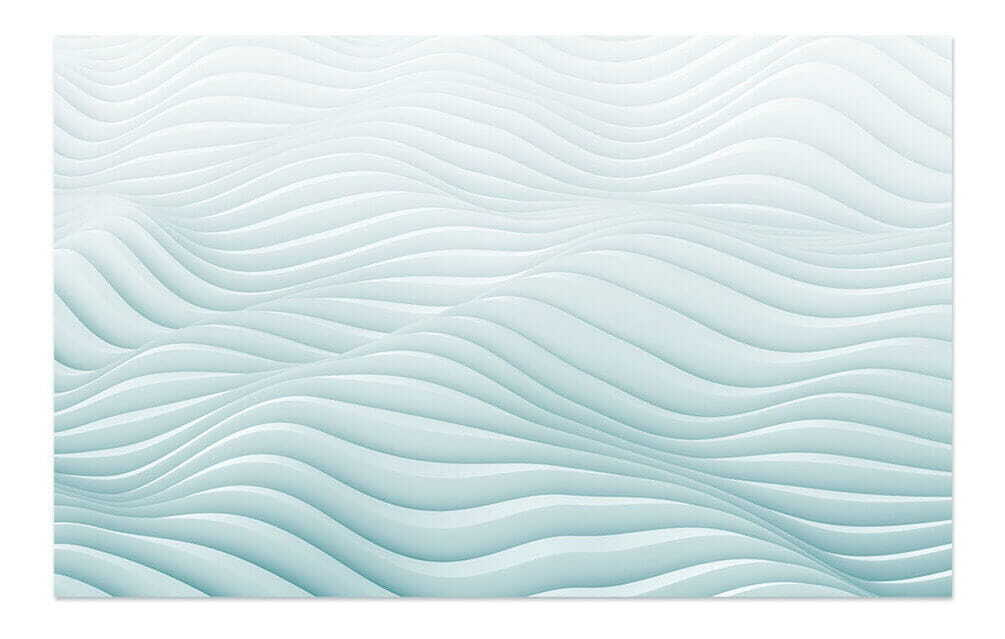 White and blue wavy pattern u06882p - White and blue wavy pattern
