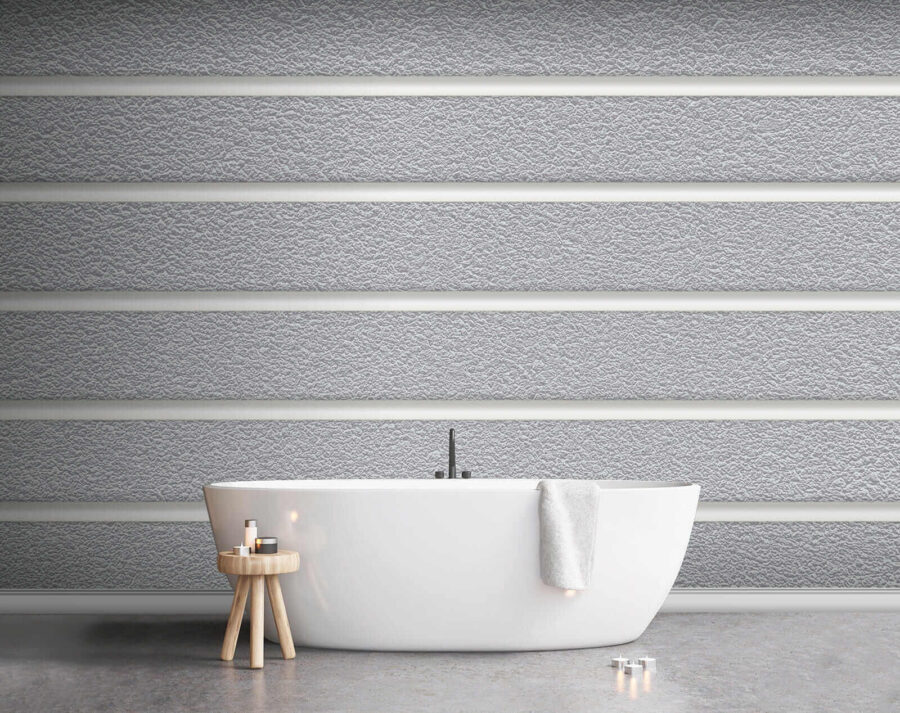 Textured surface with vertical lines
