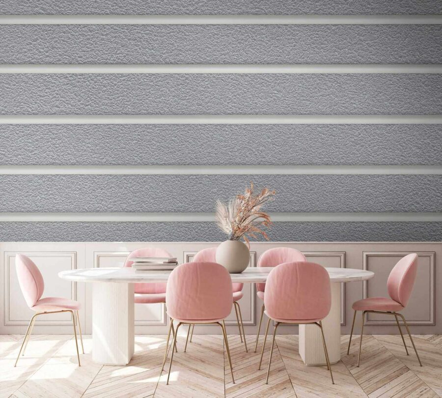 Textured surface with vertical lines