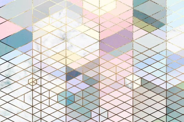 Colorful pattern of triangles Colorful pattern of triangles