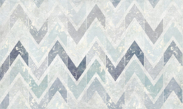 Pattern of blue and white chevrons Pattern of blue and white chevrons