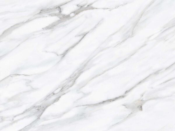 White marble surface with black veins White marble surface with black veins