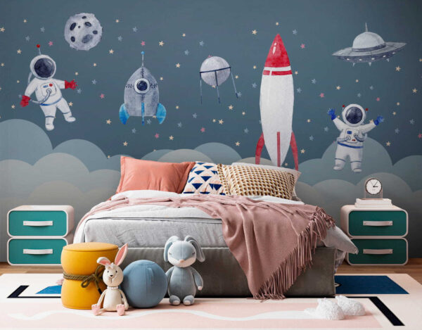 Space shuttles and rockets in the sky Space shuttles and rockets in the sky