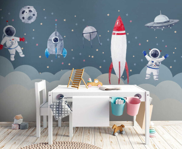 Space shuttles and rockets in the sky Space shuttles and rockets in the sky