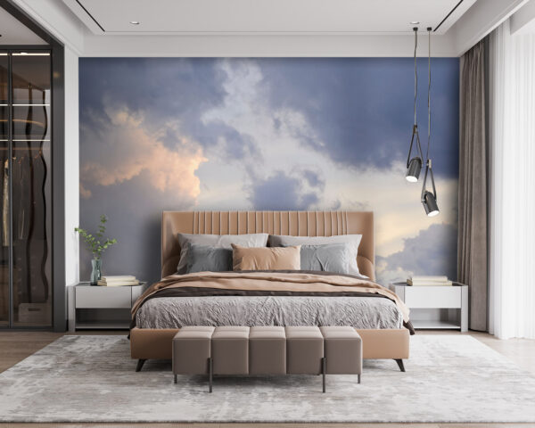 Wall mural Wall mural Cloudy sky with clouds (SKU: u14451)