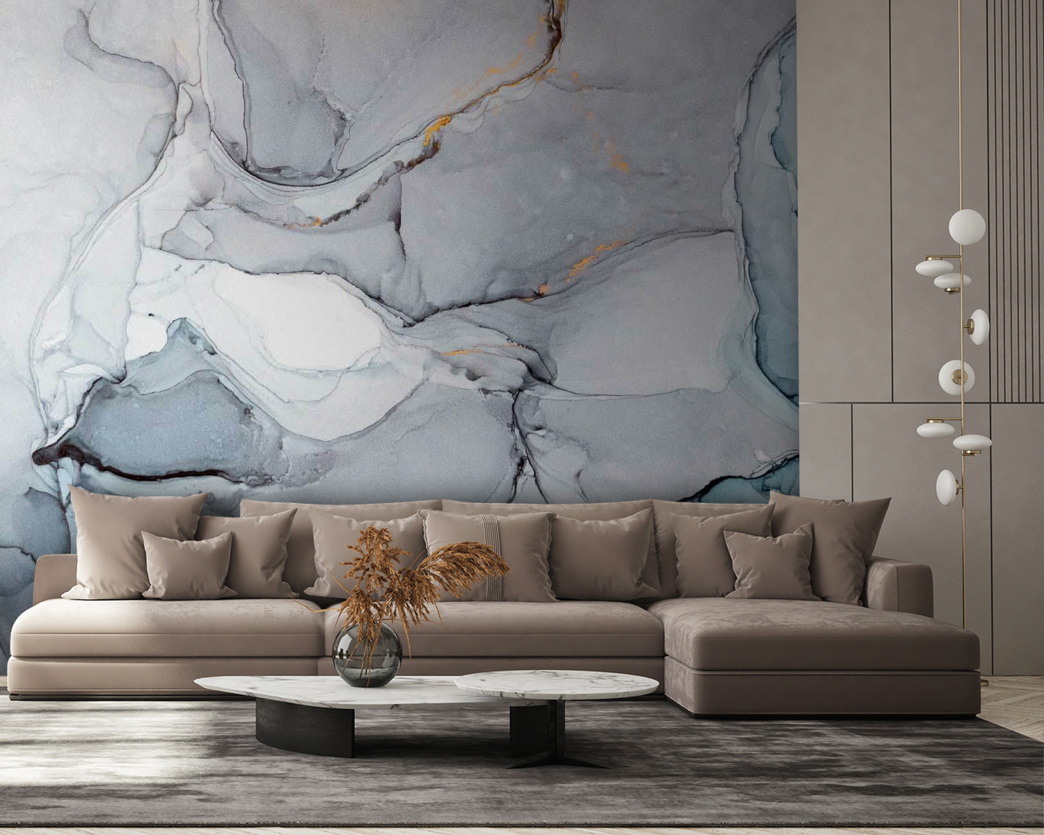 Abstract swirls of muted colors u16439pig58m - Abstract swirls of muted colors - tegory