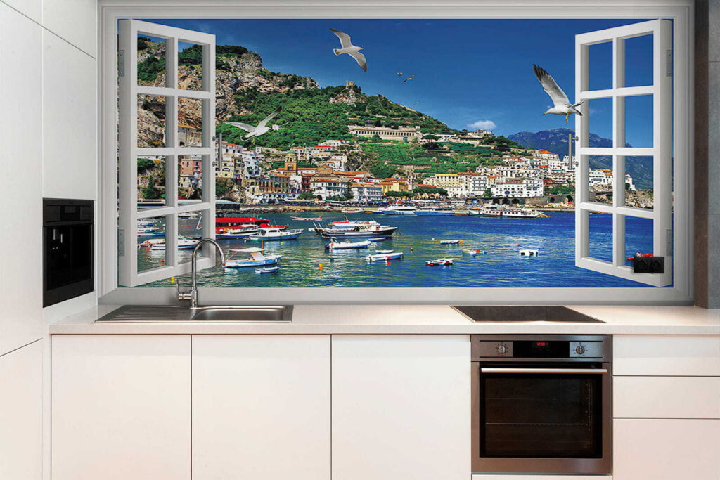 u16498pik2 1024x683 - Window with a view of a city and boats - tegory