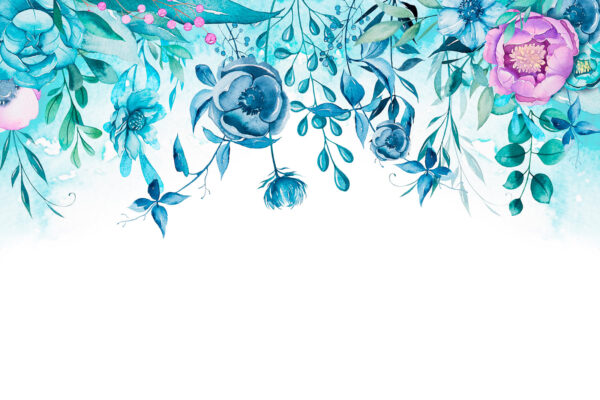 Watercolor painting of flowers Watercolor painting of flowers