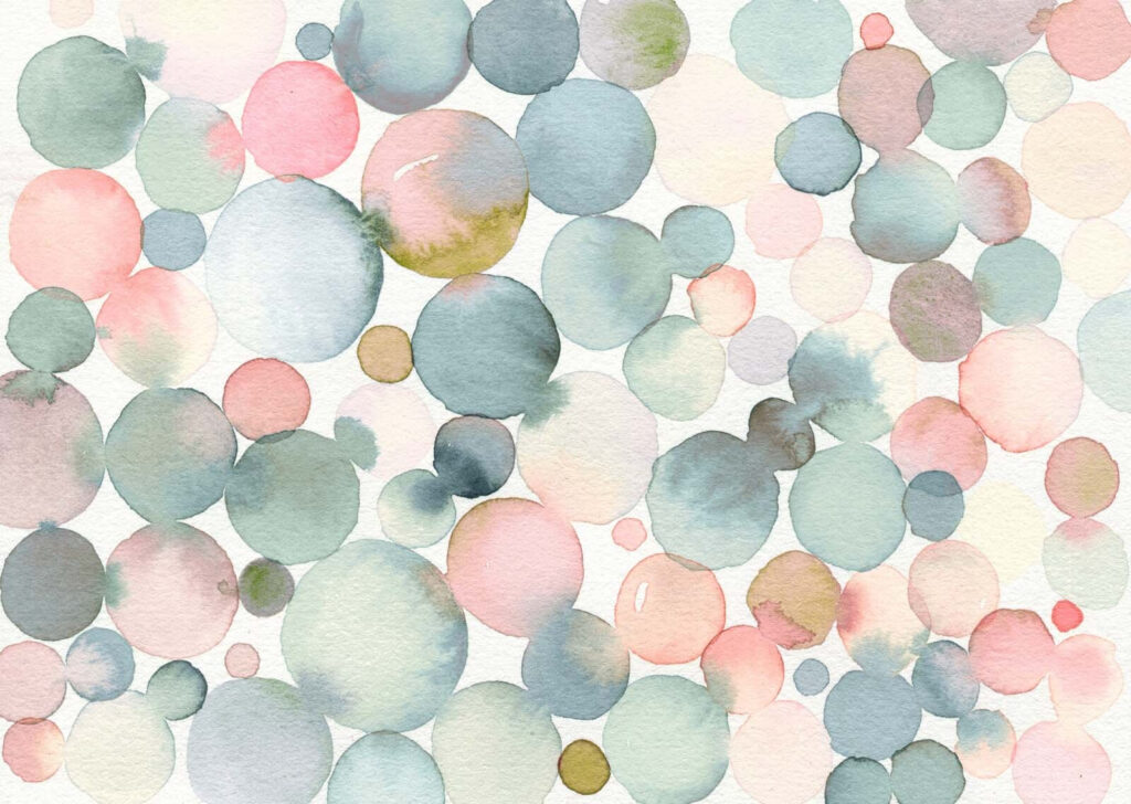 Group of colorful circles Group of colorful circles