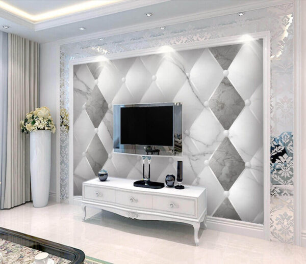White and grey diamond pattern White and grey diamond pattern