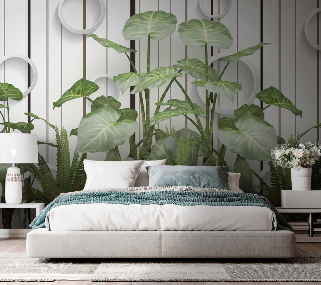 Plant with green leaves Plant with green leaves