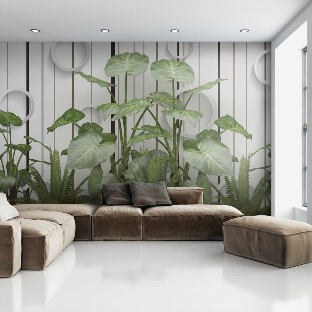 Plant with green leaves Plant with green leaves