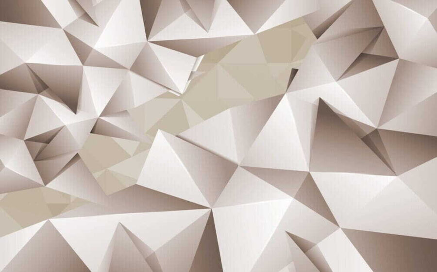 White and grey polygonal pattern White and grey polygonal pattern