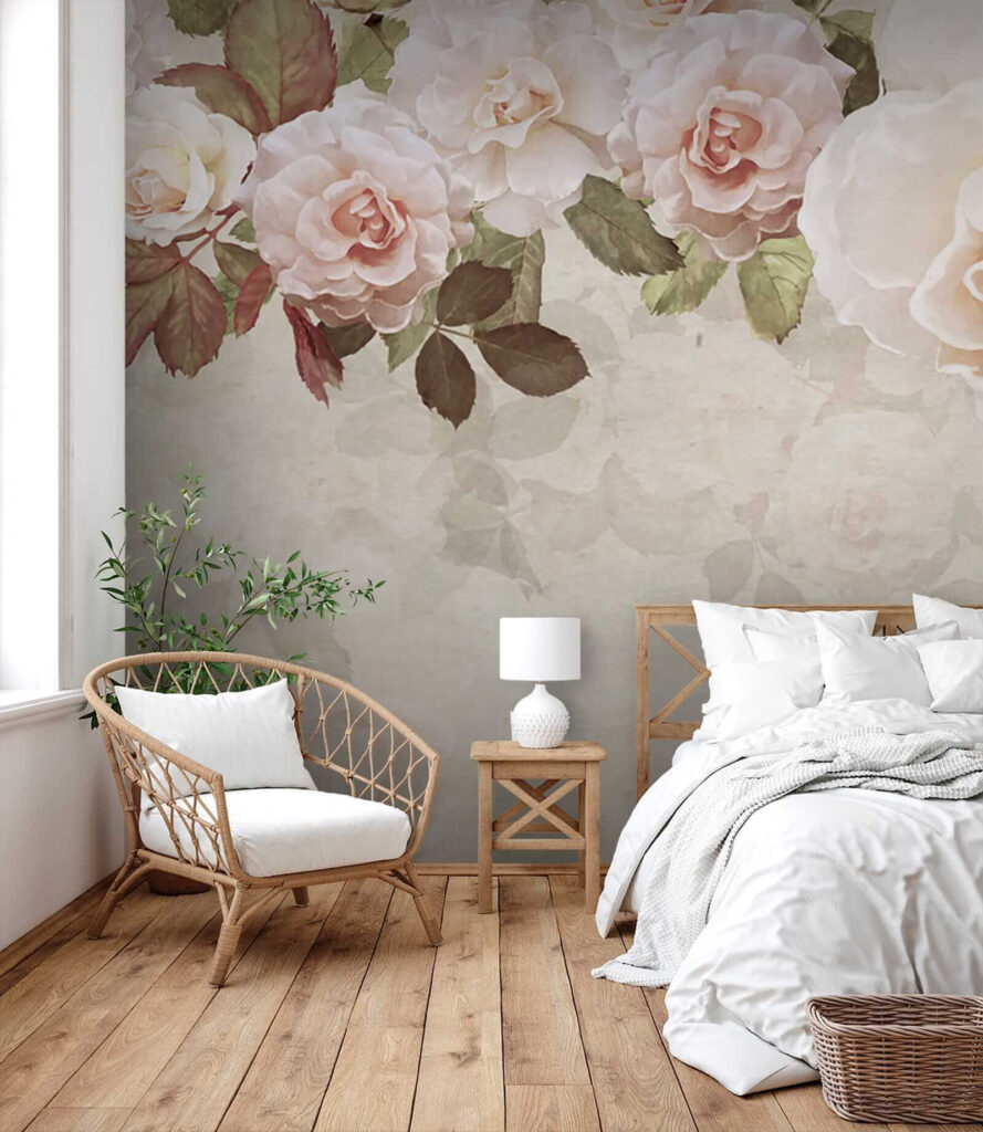 Group of flowers on a white background Group of flowers on a white background