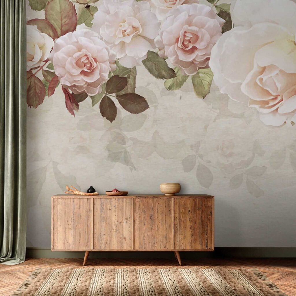 Group of flowers on a white background Group of flowers on a white background