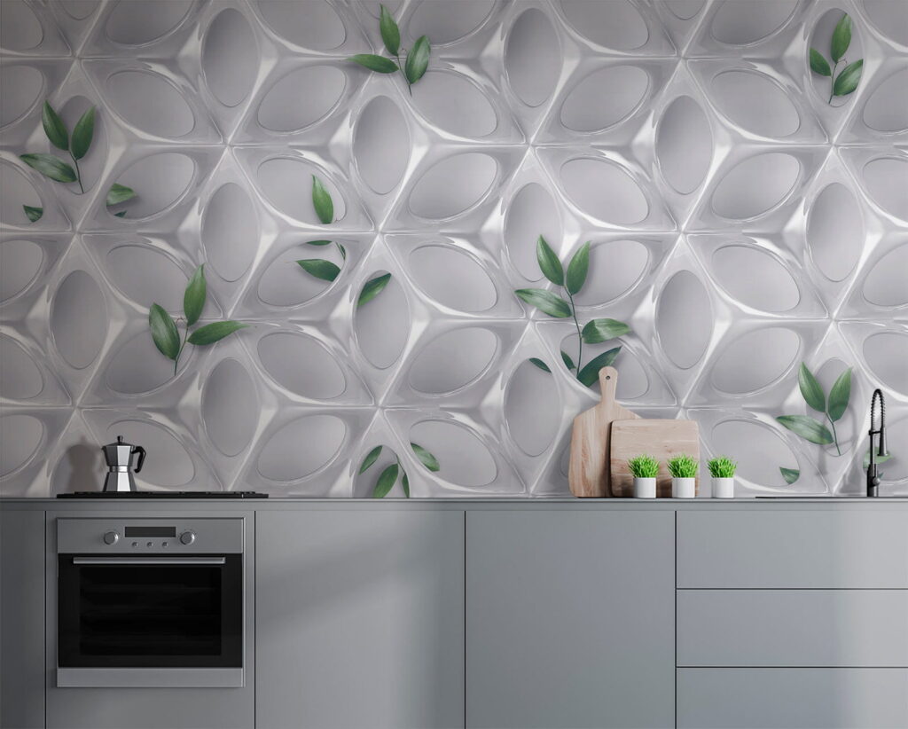 White wall with green leaves u41676pik2 1024x822 - White wall with green leaves - tegory