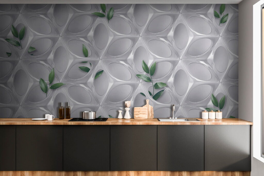 White wall with green leaves u41676pik4 1024x683 - White wall with green leaves - tegory