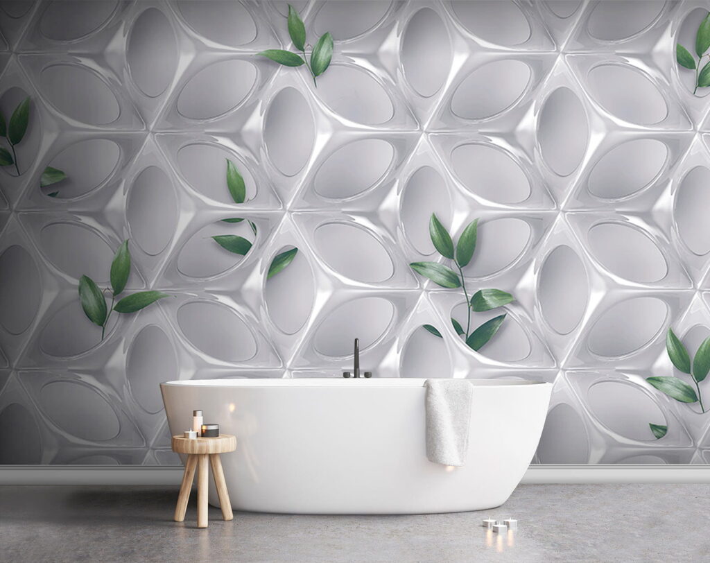 White wall with green leaves u41676pit1 1024x812 - White wall with green leaves - tegory