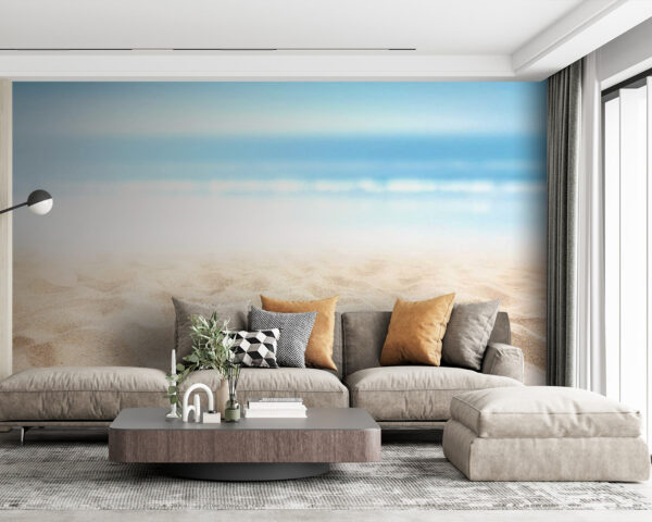 Sandy beach with blue sky Sandy beach with blue sky