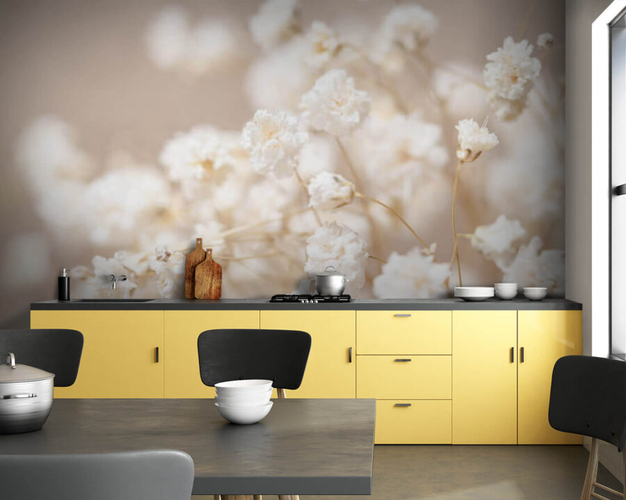 Delicate blooms in soft focus
