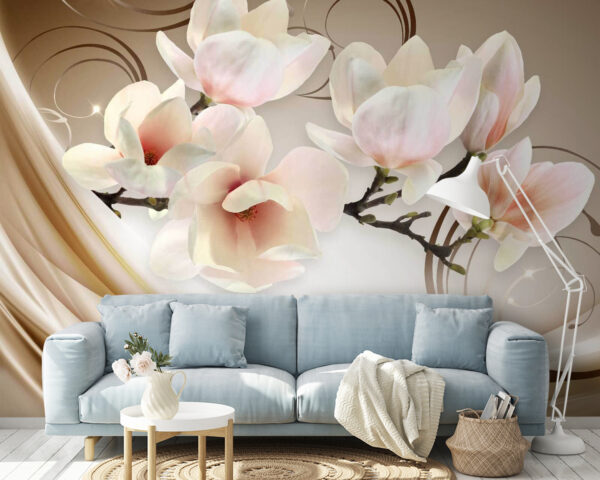 Delicate blooms in soft hues Delicate blooms in soft hues