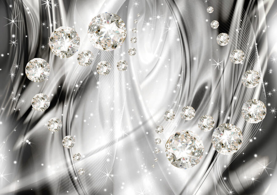 Close up of diamonds