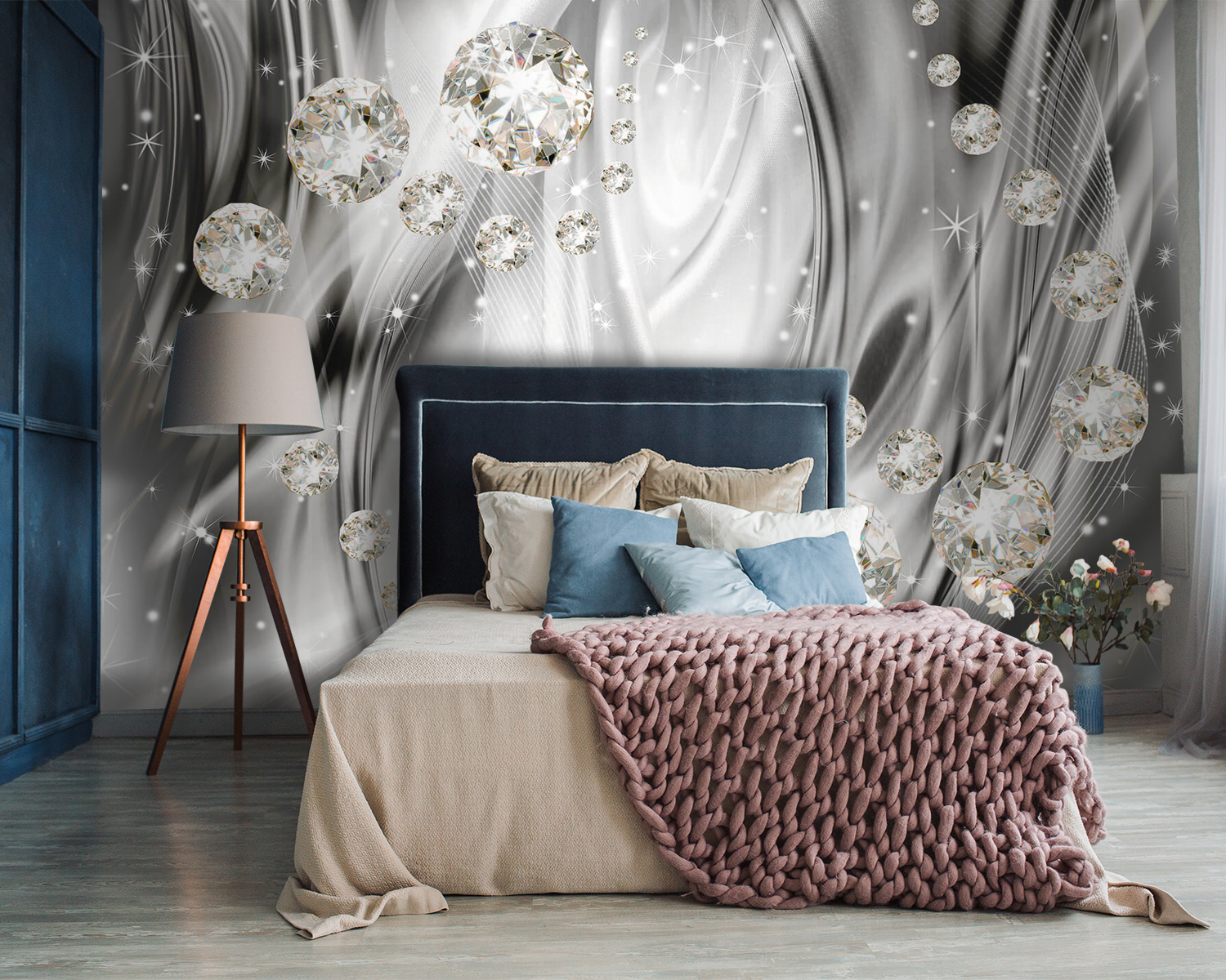 Elegant patterns with sparkling accents