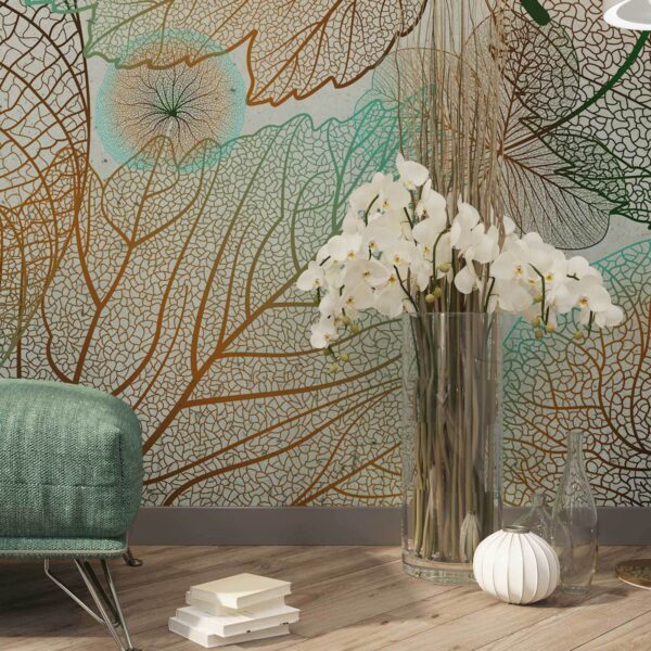 Natural patterns in delicate foliage. Natural patterns in delicate foliage.