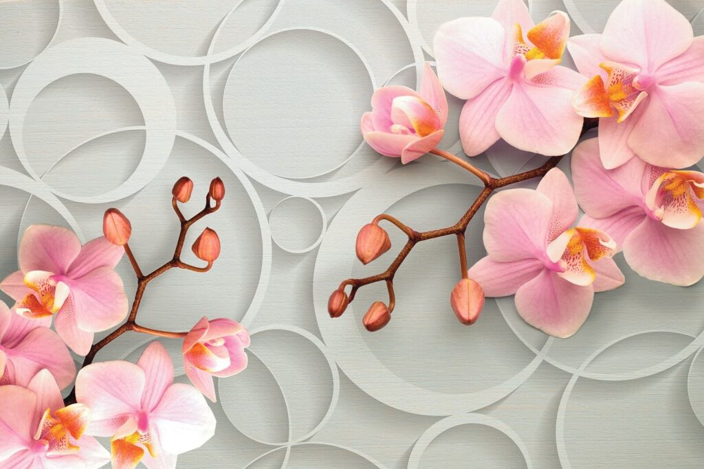 Delicate blooms on a soft backdrop Delicate blooms on a soft backdrop