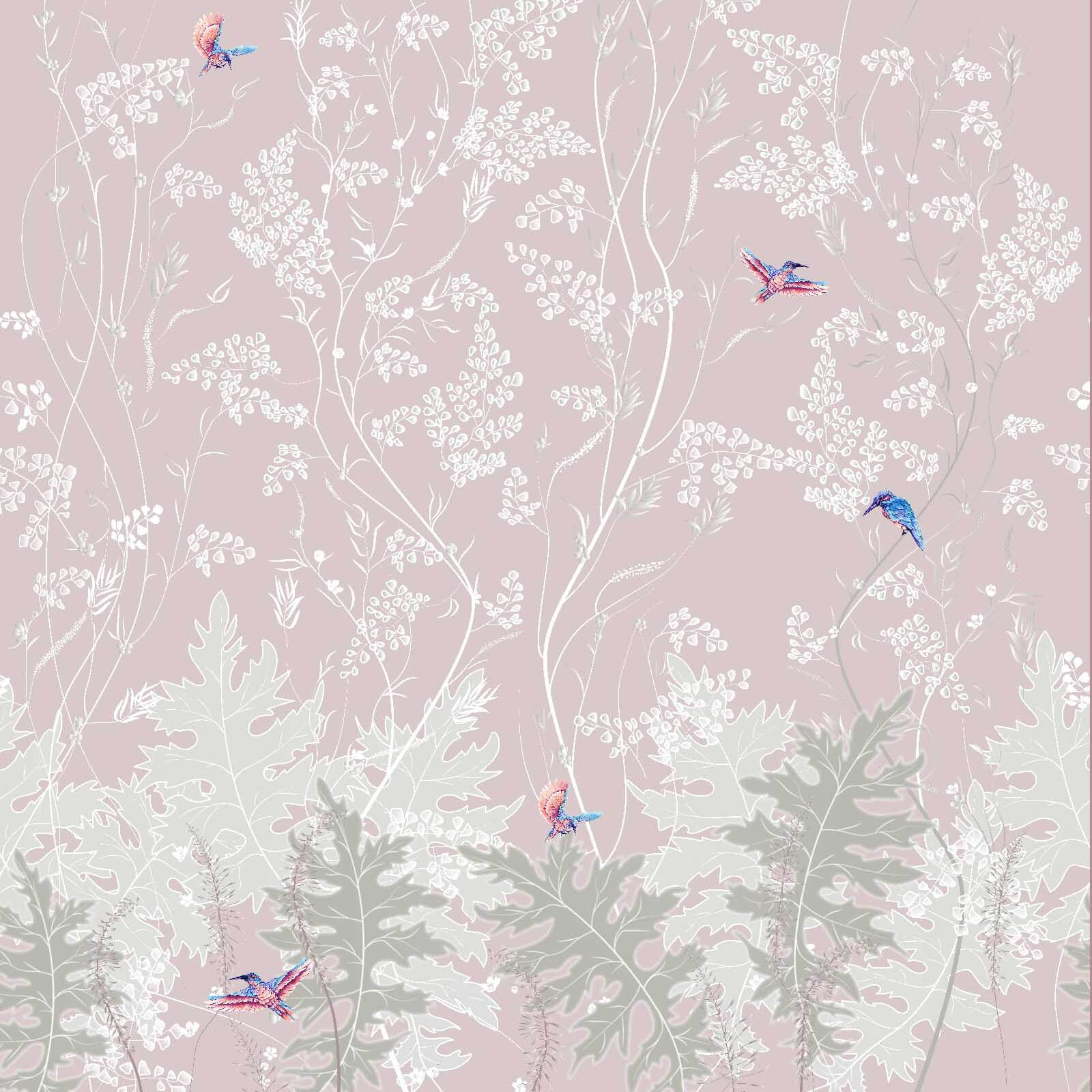 Wallpaper with birds and plants u66774p - Wallpaper with birds and plants - tegory