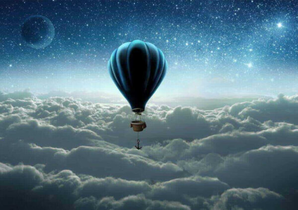 Hot air balloon in the sky u70538p 600x423 - Hot air balloon in the sky