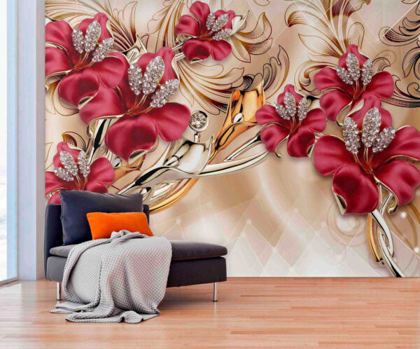 Elegant floral design with intricate details. Elegant floral design with intricate details.