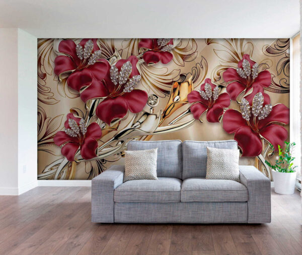 Elegant floral design with intricate details. Elegant floral design with intricate details.