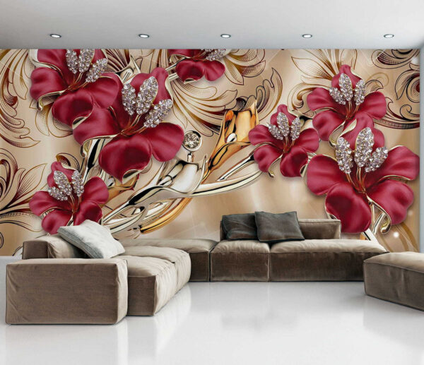 Elegant floral design with intricate details. Elegant floral design with intricate details.
