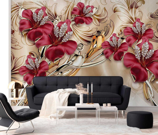 Elegant floral design with intricate details. Elegant floral design with intricate details.