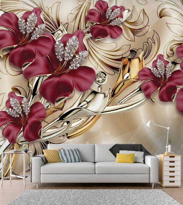 Elegant floral design with intricate details. Elegant floral design with intricate details.