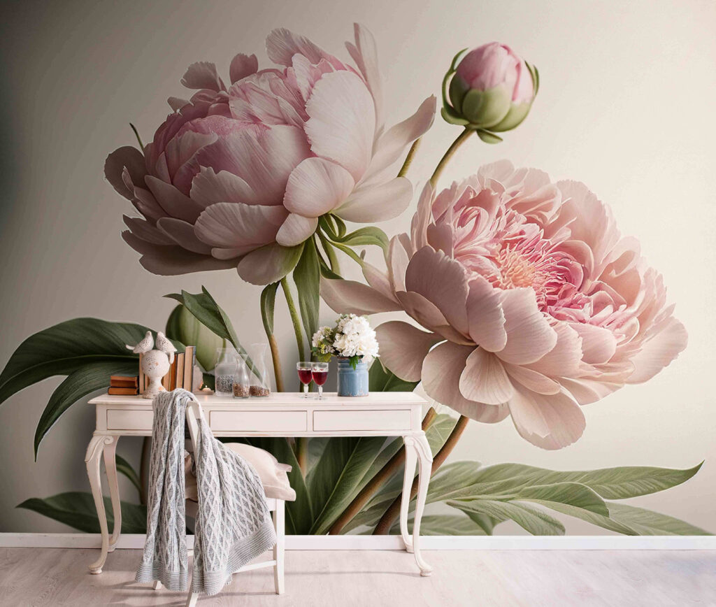 Soft blooms in delicate hues Soft blooms in delicate hues