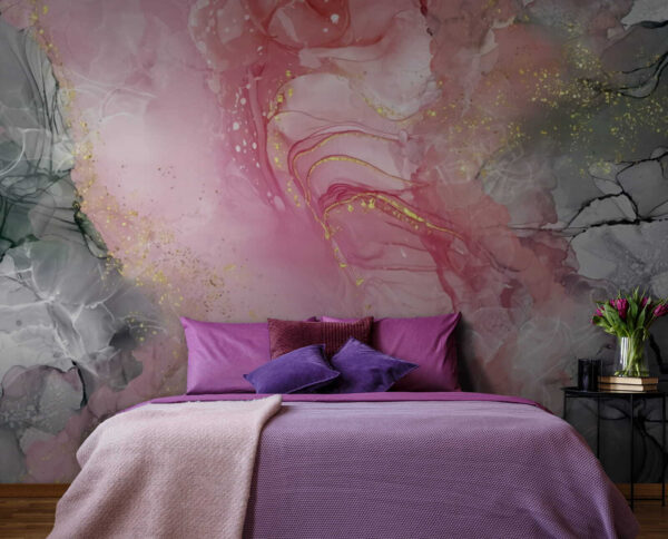 Soft swirls of delicate hues Soft swirls of delicate hues