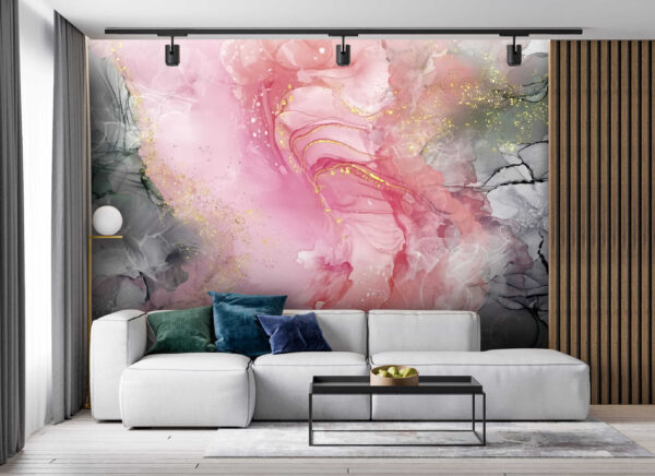 Soft swirls of delicate hues Soft swirls of delicate hues