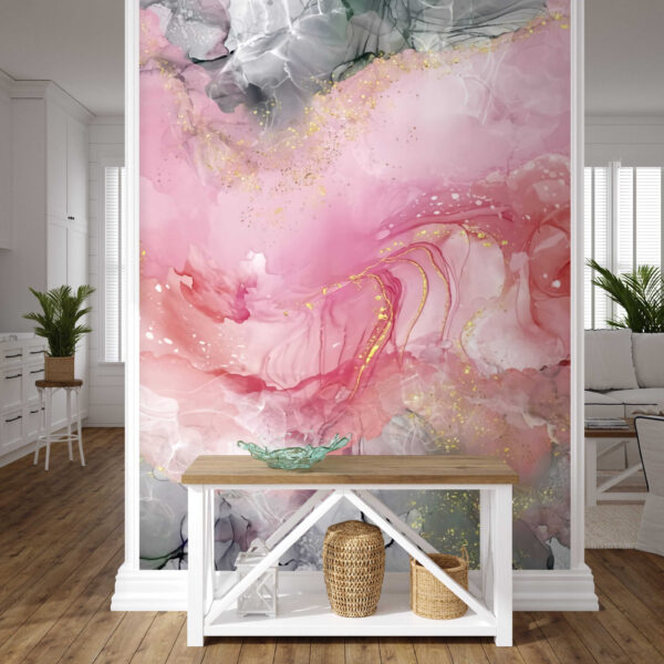 Soft swirls of delicate hues Soft swirls of delicate hues